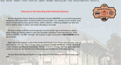 Desktop Screenshot of newbraunfelsrailroadmuseum.org